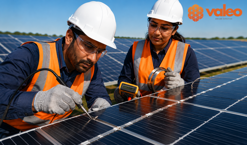 Cell interconnect for solar panels installation, tin-coated copper ribbon, photovoltaic solar cells, solar panel manufacturing, renewable energy solutions, Valeo Products