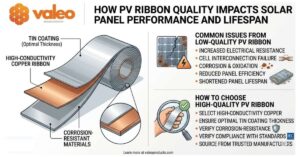 Read more about the article How PV Ribbon Quality Affects Solar Panel Performance